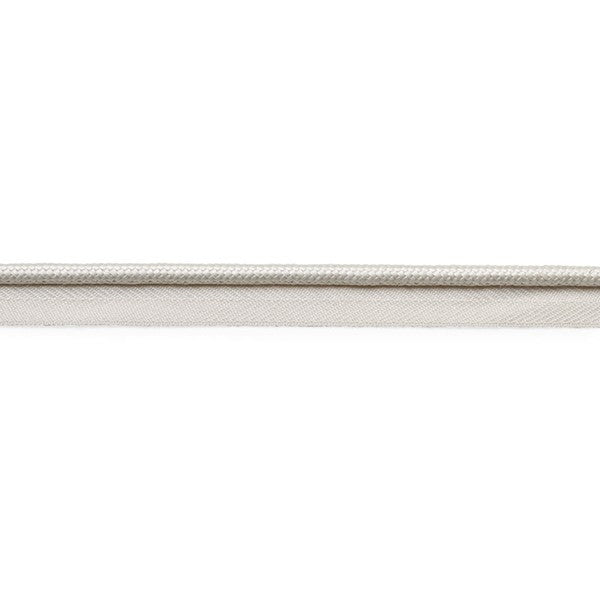 Schumacher Fabric Trim 74540 Gustave Silk Lip Cord Medium Ivory
