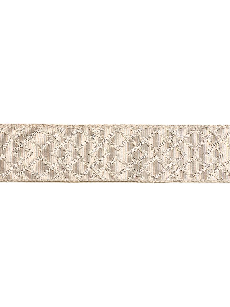 Scalamandre Fabric SC 0001T3295 Lattice Tape Linen