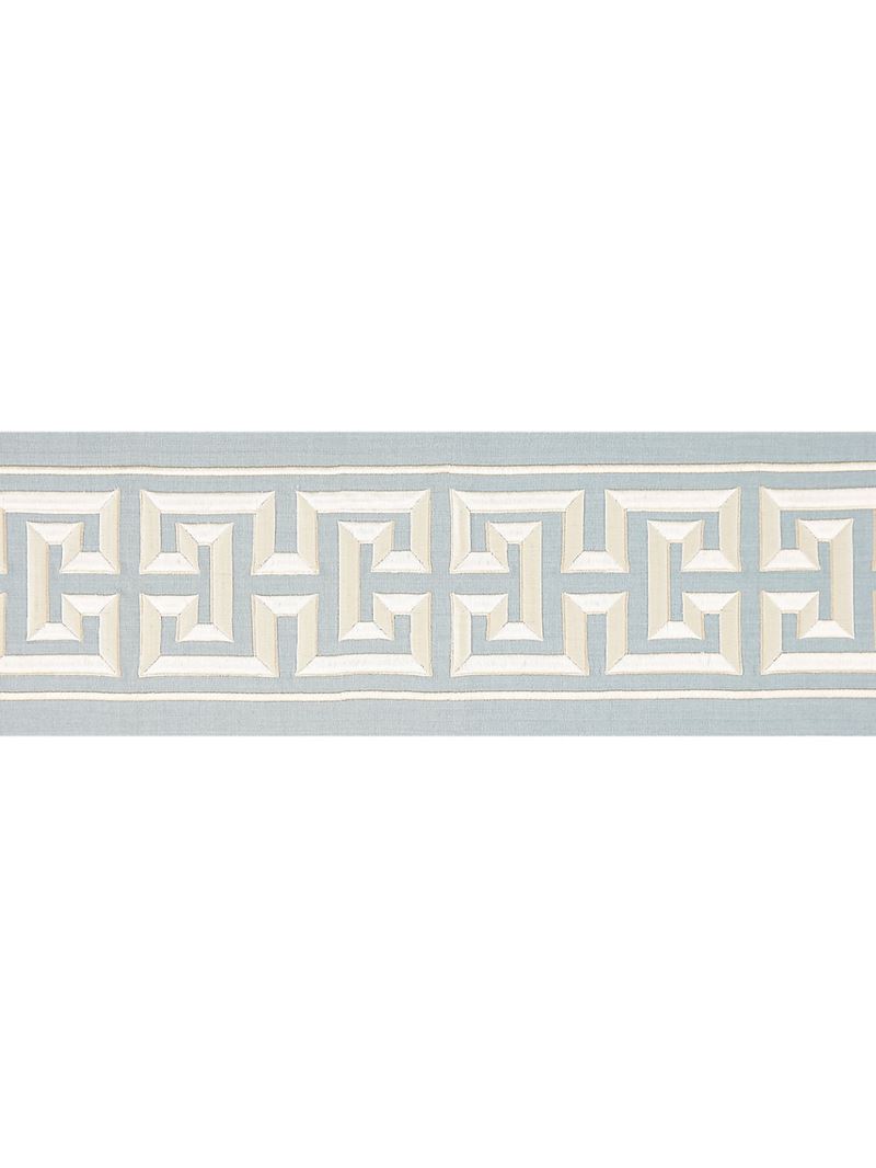 Scalamandre Fabric SC 0003T3280 Imperial Embroidered Tape Sky